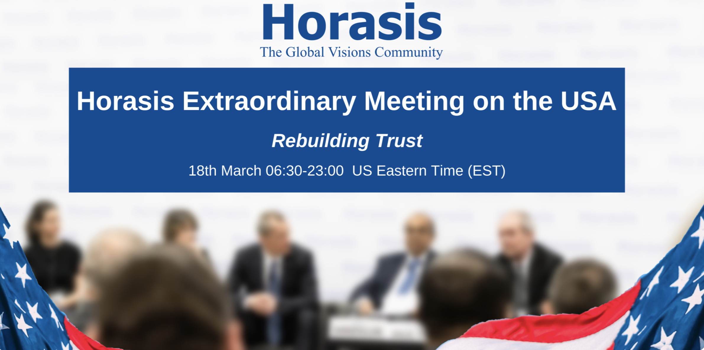 The Corporate View Of The Next Black Swan Event, Horasis Extraordinary Meeting On The USA, 2021